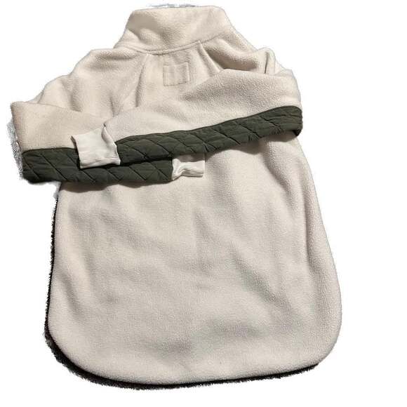 Vintage Abercrombie & Fitch Quilted Fleece Jacket Heritage Cottage Core - Picture 7 of 8